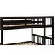 preview thumbnail 9 of 17, Full Size Bunk Bed with Ladder and Safety Rails