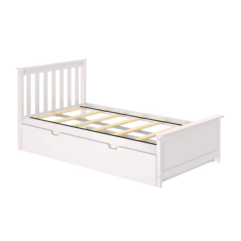 Max and Lily Twin Size Bed with Trundle