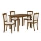 preview thumbnail 3 of 38, Modern Style Kitchen Dining Set Rectangular Table with Upholstered Chairs