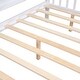 preview thumbnail 11 of 20, Kids' Wooden House Bed with 2 Drawers and Storage Shelf