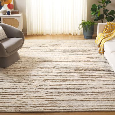 SAFAVIEH Hand-Knotted Tribeca Eriana Modern & Contemporary Wool Rug
