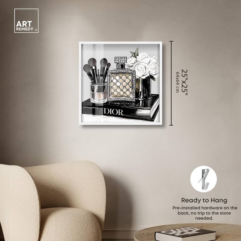 Classy Ink Glam Setup Shadowbox by Art Remedy