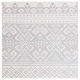 preview thumbnail 39 of 81, SAFAVIEH Adirondack Dixie Rustic Boho Rug 6' Square - Ivory/Silver - Square