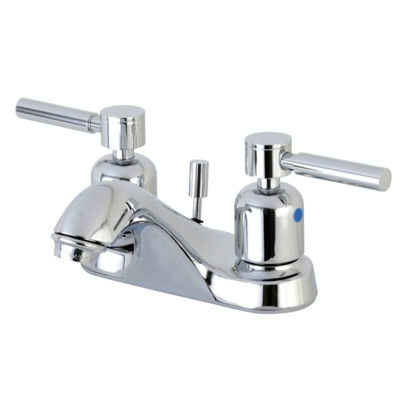 Kingston Brass Concord 1.2 GPM Centerset Bathroom Faucet with Metal - Polished Chrome