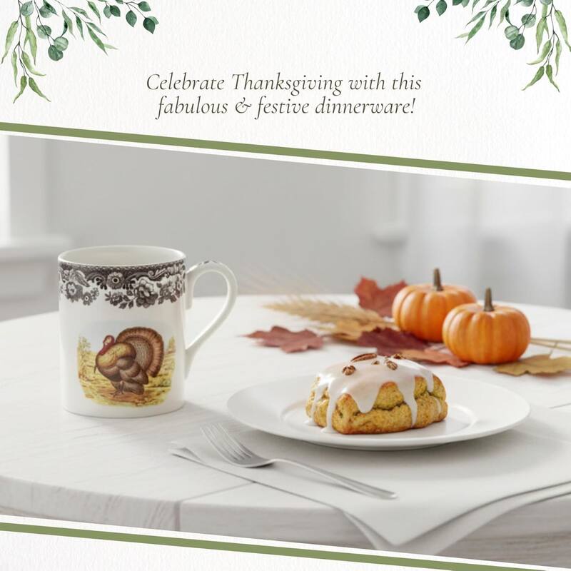 Spode Woodland Mug Turkey