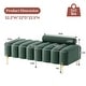 preview thumbnail 3 of 8, Ouyessir 52.2" Modern Channel Tufted Window Bench with Adjustable Back