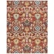preview thumbnail 78 of 96, SAFAVIEH Fiorello Handmade Blossom French Country Wool Area Rug 10' x 14' - Red/Multi