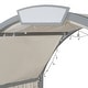 preview thumbnail 26 of 28, Wooden Twin Size Bed With Arched Roof and 2 Drawers
