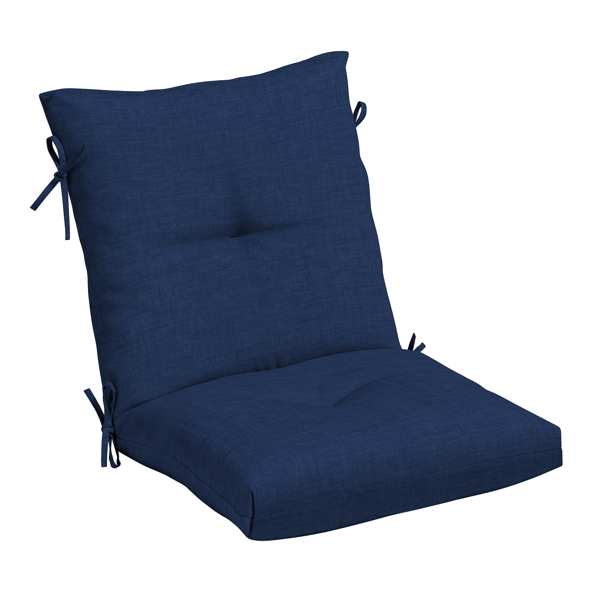 ARDEN Outdoor Plush Modern Tufted Blowfill Dining Chair Cushion, 21 x 40