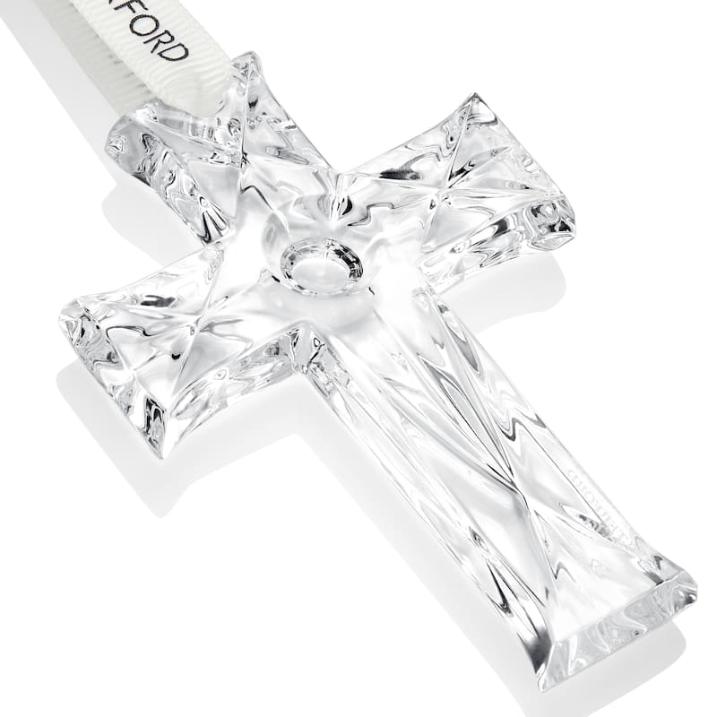 Waterford Mini Cross Ornament