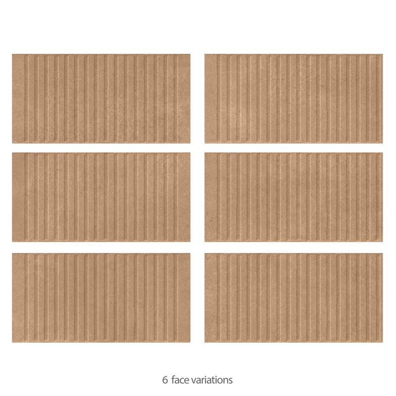 Merola Tile Kings Loft Clay 7-7/8" x 15-3/4" Ceramic Wall Tile