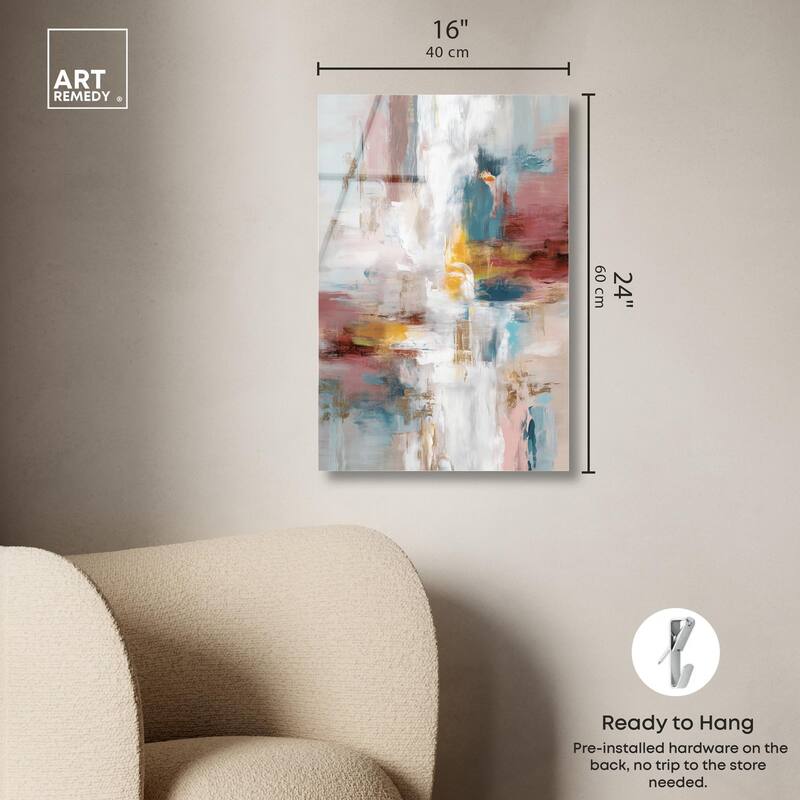 Warmth and cool III Acrylic by Art Remedy, Ready to Hang