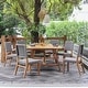 preview thumbnail 8 of 25, Cambridge Casual Zephyr 7-piece Teak Outdoor Dining Set