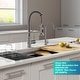 preview thumbnail 46 of 152, Kraus Bolden 2-Function 1-Handle Commercial Pulldown Kitchen Faucet
