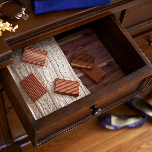 Household Essentials Cedar Fresh Cedar Blocks, 4 Pack - On Sale