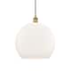 Option Brushed Brass / Matte White
