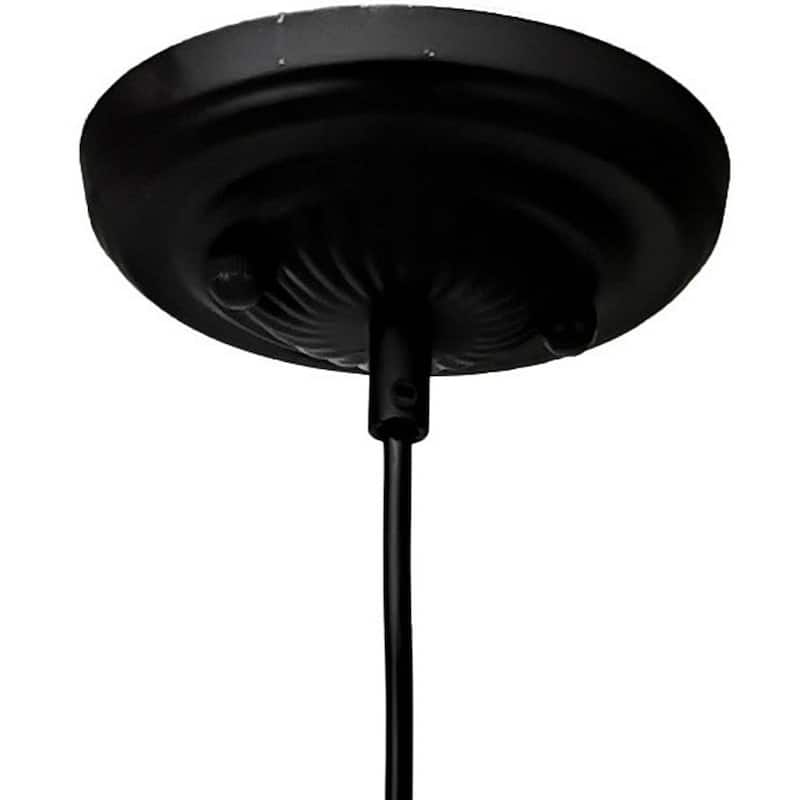 Tiffany Style Hanging Pendant Lamp 8" Wide Stained Glass Shade Fixture Floral Tulips Restaurant Gift AM001HL08B Amora Lighting