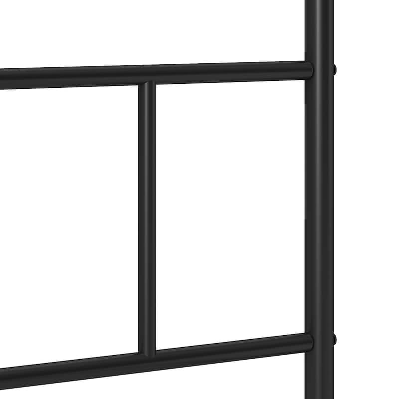 Queen Bed Frame Metal Canopy Four Poster Bed Frame