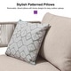 preview thumbnail 12 of 12, PURPLE LEAF Melben Light Grey Modular Outdoor Sectional with Cushions Flexible Layout Patio Conversation Sets