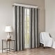 preview thumbnail 45 of 70, SunSmart Mirage Knitted Jacquard Total Blackout Grommet Window Curtain Panel