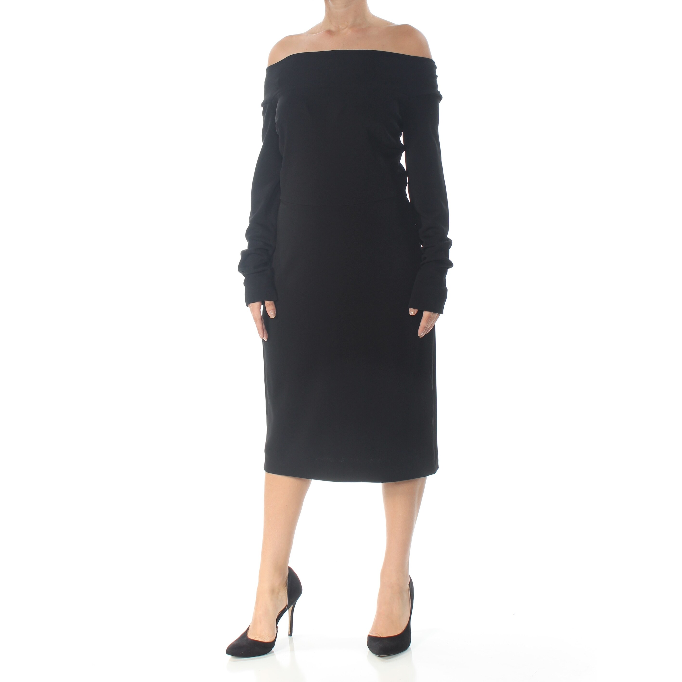 long black dress size 18