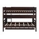 preview thumbnail 21 of 22, Wood Twin Over Full Bunk Bed with Storage Shelves & Twin Size Trundle