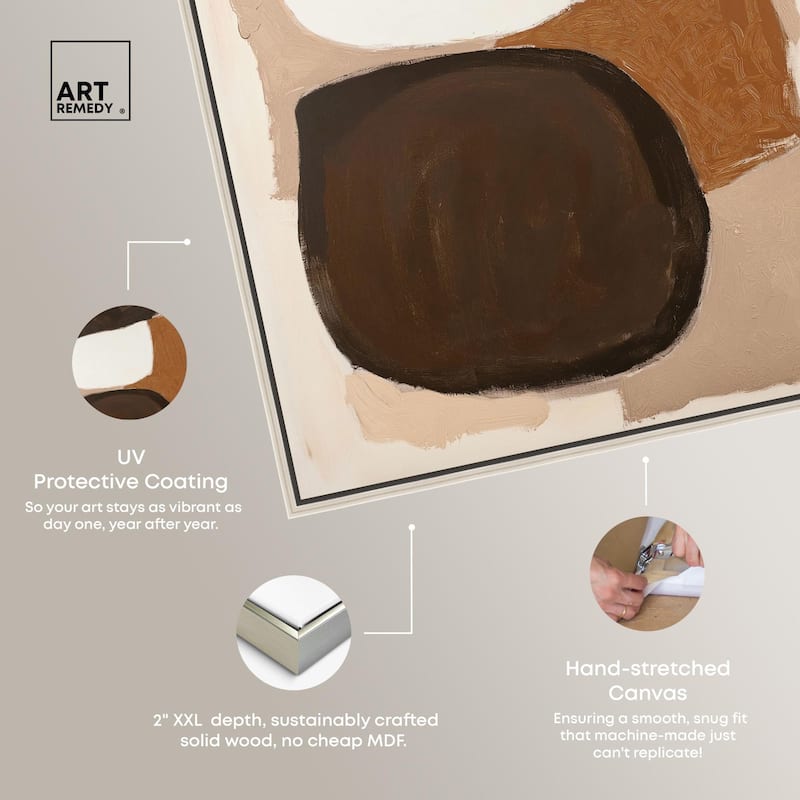 Asymmetrical Balance II Canvas by Art Remedy