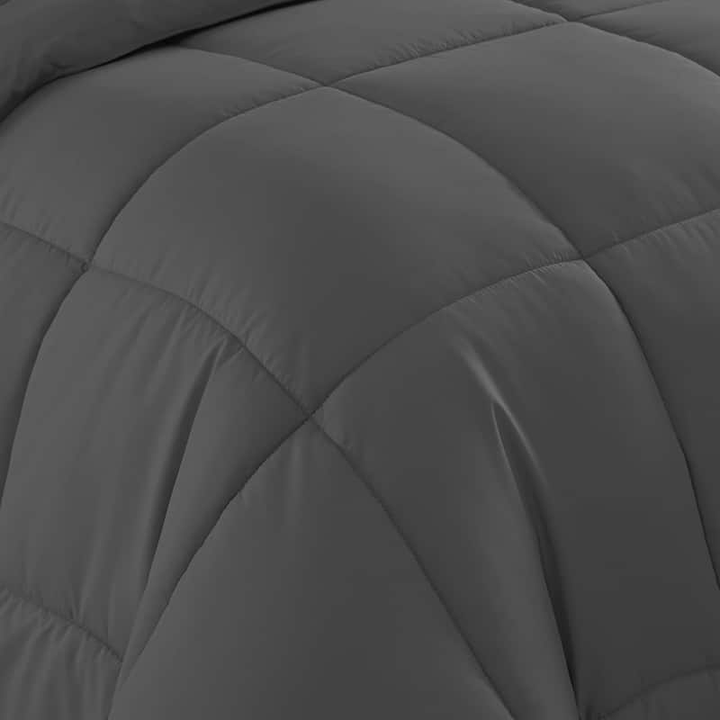 Sweet Home Collection Luxury Solid Bed-In-a-Bag with Sheet Set