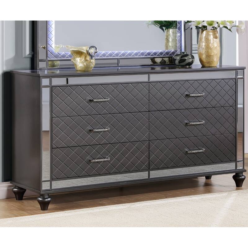 G02702-D Livorno Dresser Gray