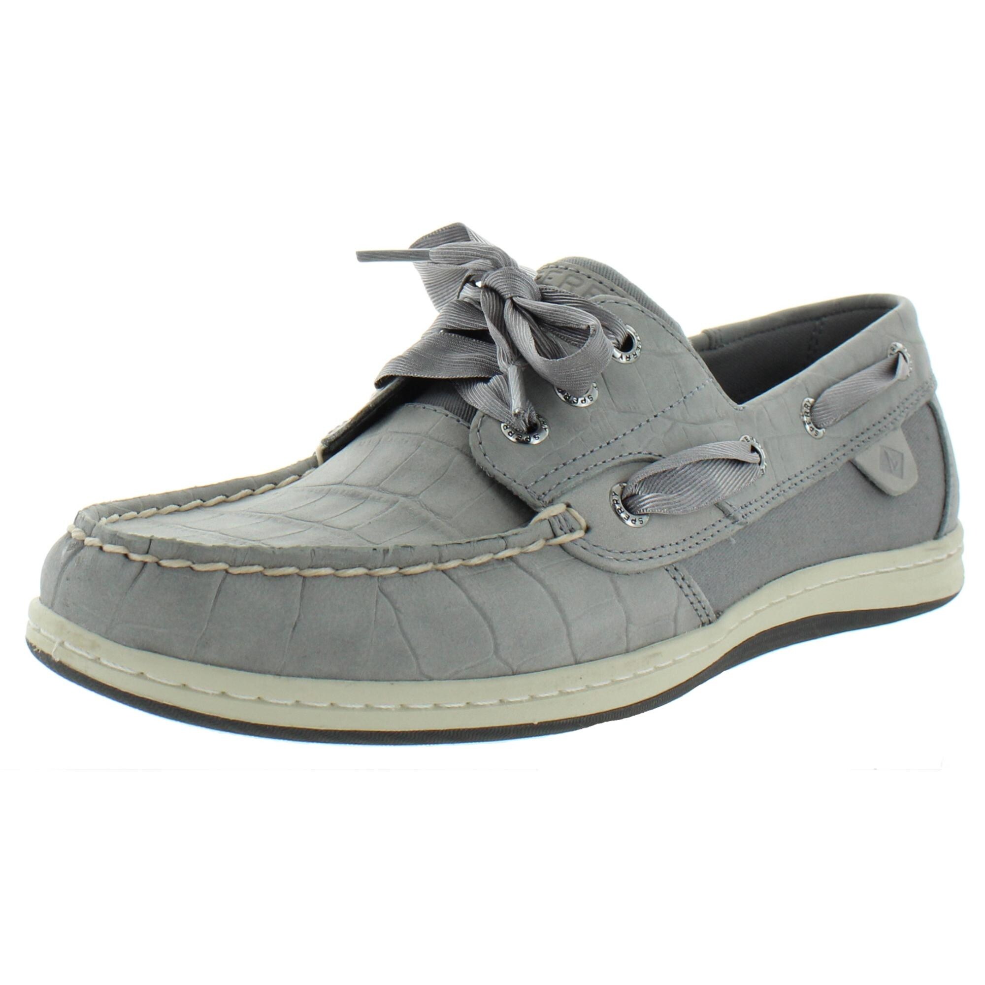 sperry leather laces
