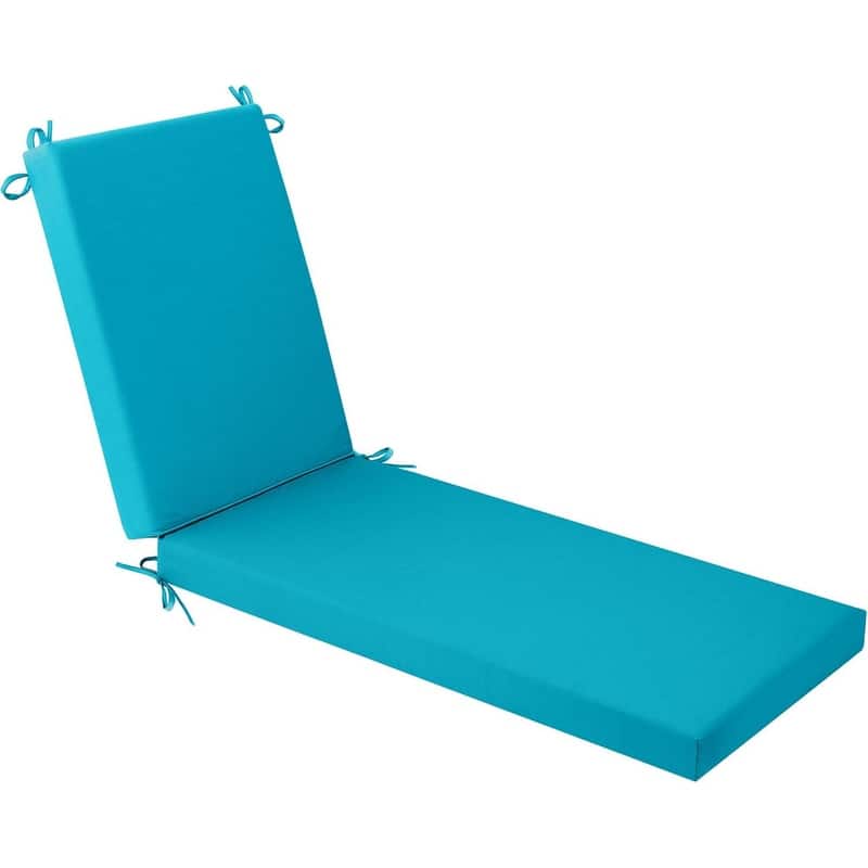 WINSOON Chaise Lounge Cushions Outdoor 72 x 21 x 3 Inch - Blue