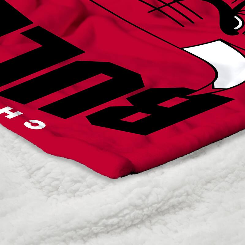 NBA High Block Silk Touch Sherpa Throw Blanket