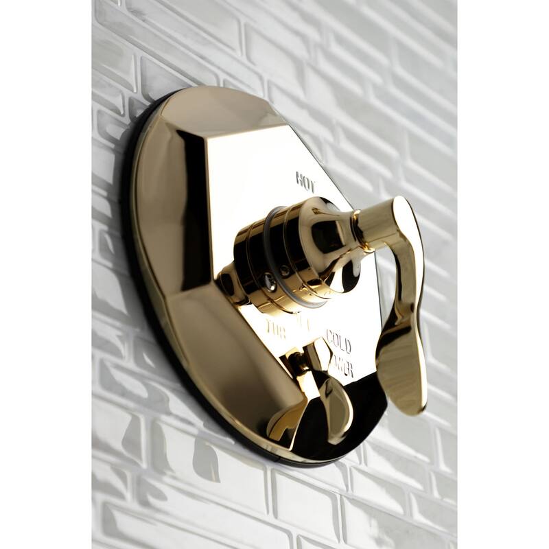 Kingston Brass Tub and Shower Trim Package with 1.8 GPM Single