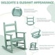 preview thumbnail 25 of 38, 16 In. Kids Classic Solid Poplar Wood Rocking Chair, Egg-Shaped Seat For Ages 2–5 - 9' x 12'