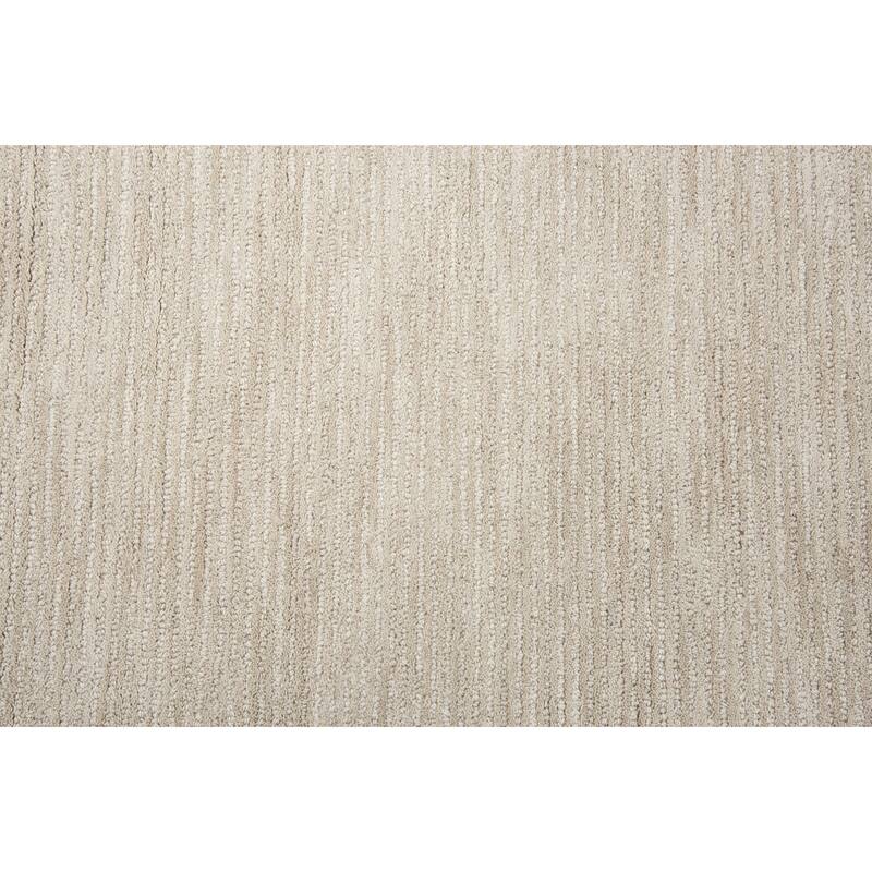 Alora Decor Emerson Neutral Ivory Solid Hand-tufted Wool Rug