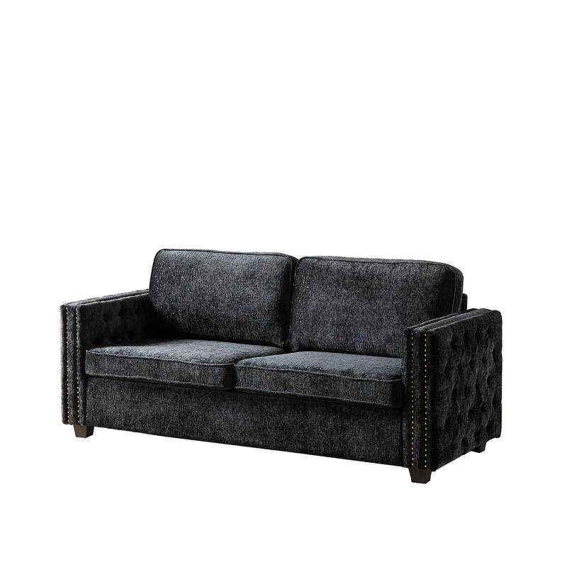 Luxurious Chenille Couch with Sleeper Sofa Bed, Easy Assembly, and Ultimate Comfort