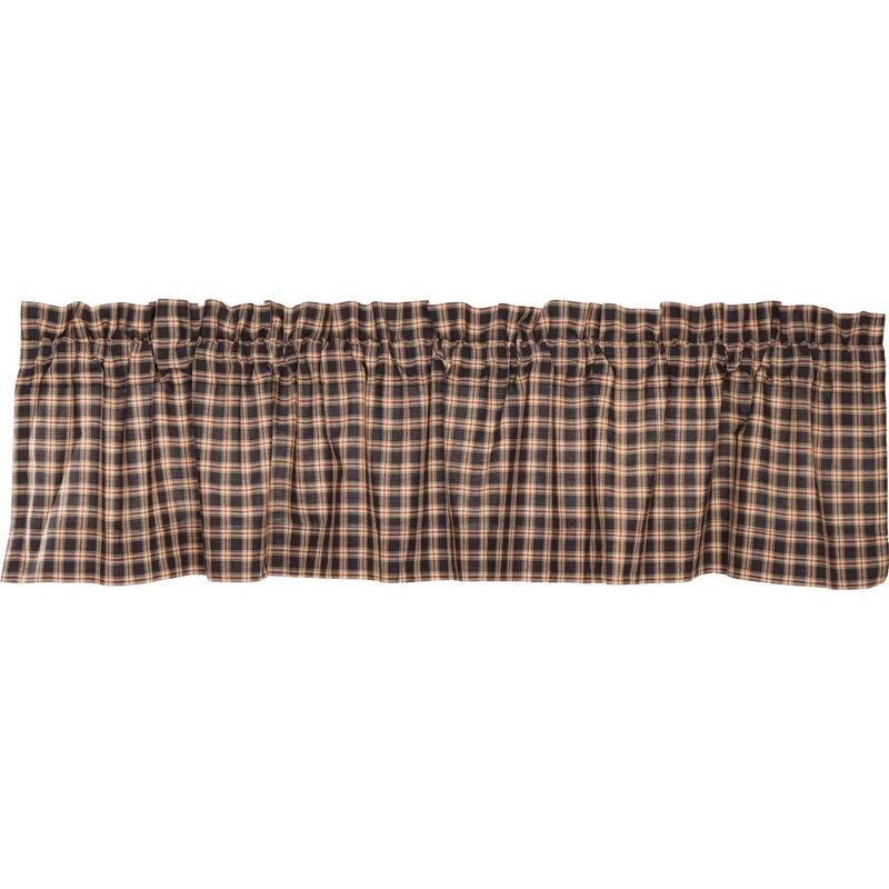 Bingham Star Valance Plaid 16x72 - Valance 16x72