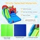 preview thumbnail 8 of 9, Costway Inflatable Water Slide Kids Jumping Bounce Castle Splash Pool - See Details