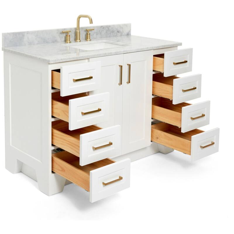 Ariel Q049SCW2RVO Taylor 49" Free Standing Single Rectangular Basin