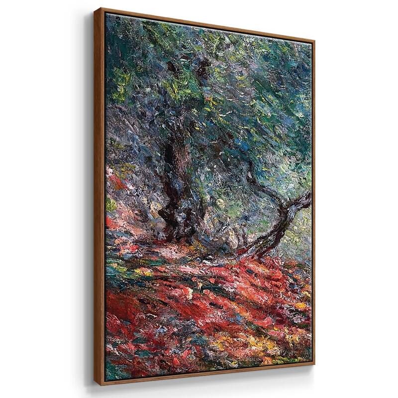 Olive Tree in the Moreno Garden, 1884 - Multi Piece Framed Canvas
