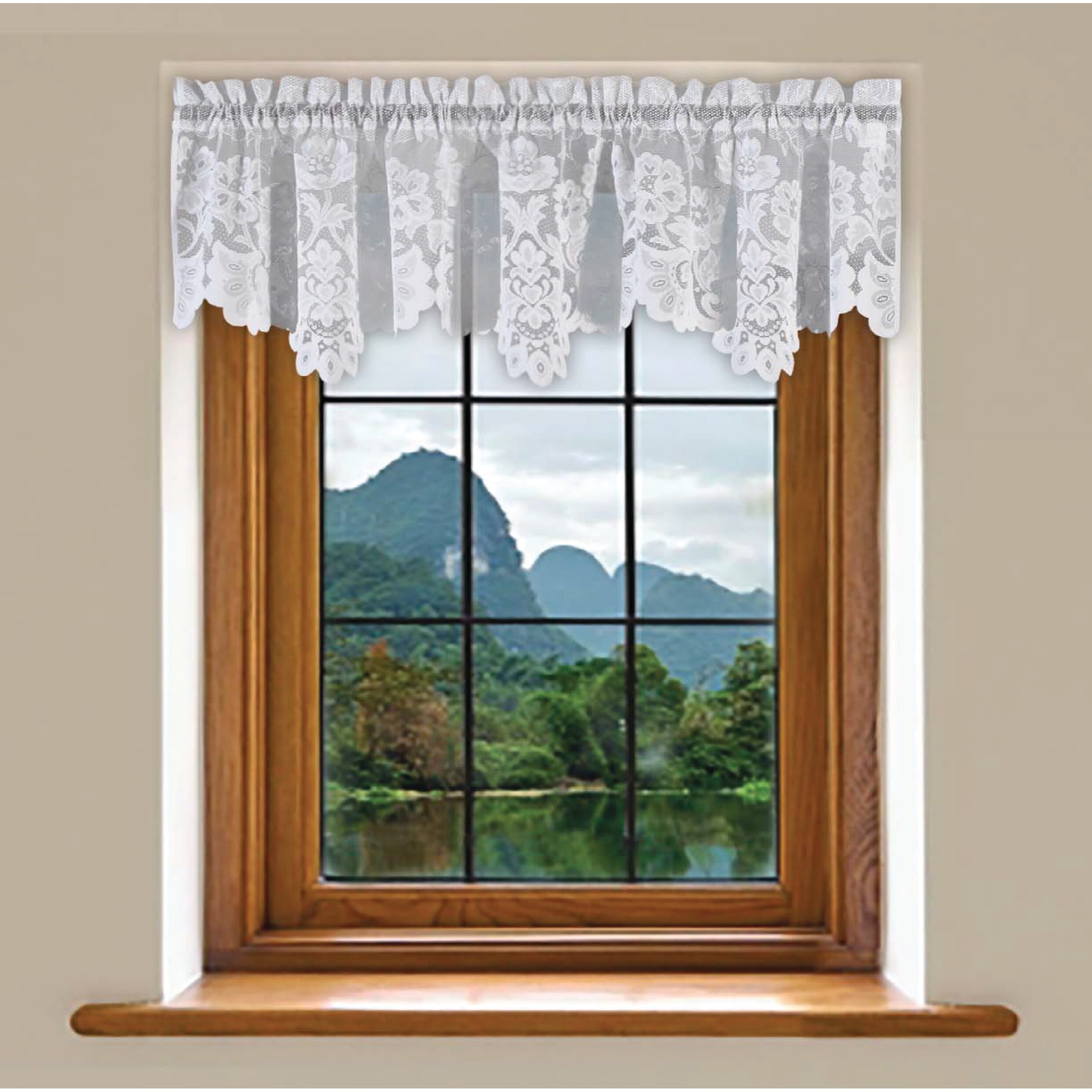 Floral-Lace-Kitchen-Curtain,-
