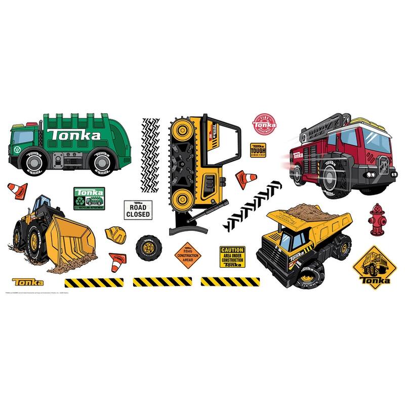 RoomMates Tonka Trucks Wall Decals