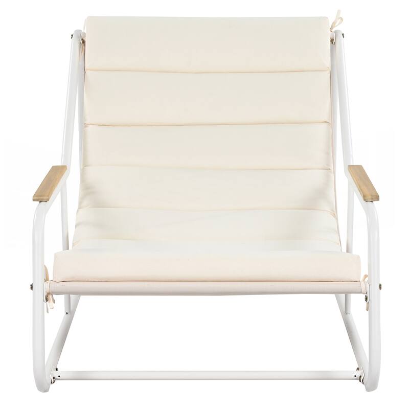 Outdoor Chaise Lounge Chairs Set of 3