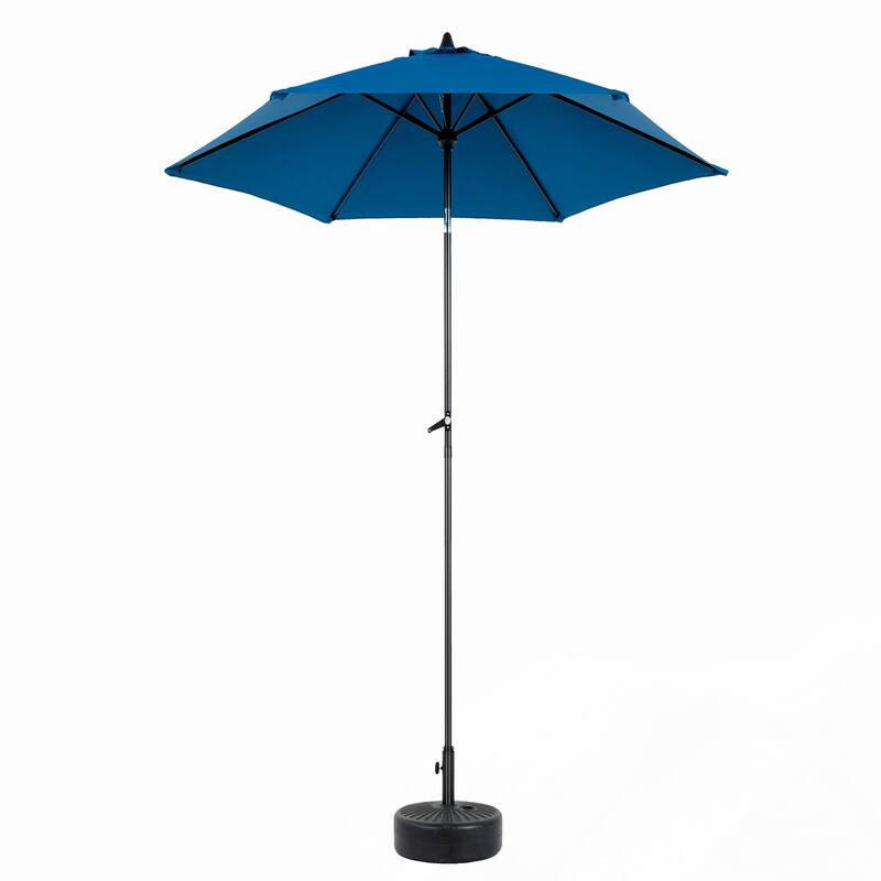 9FT Patio Umbrella with Push Button Tilt and Crank(Base Not Included)