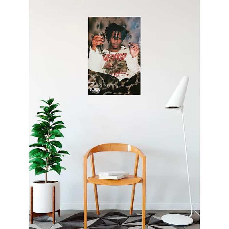 Plaiboy Carti Cheat Code Art Poster - 24 x 36 Inch