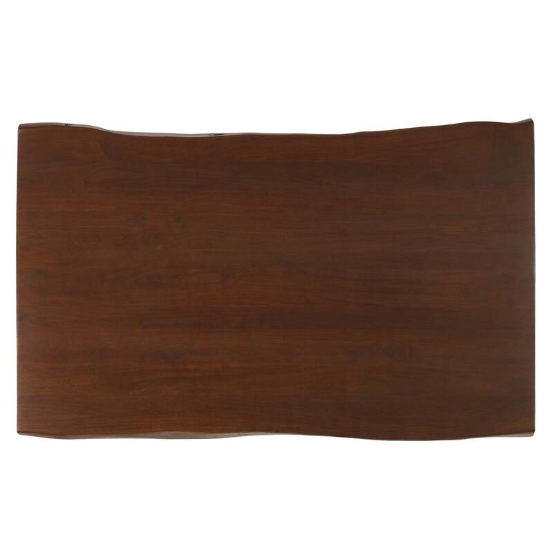 Ardor 60" Live Edge Acacia Wood Rectangular Dining Table