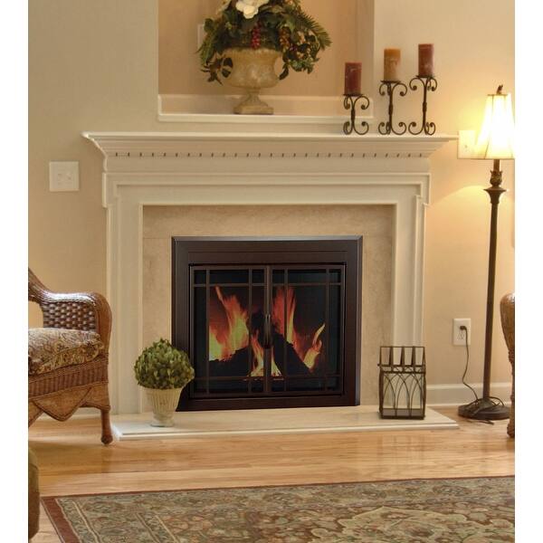 Shop Pleasant Hearth En 5502 Enfield Prairie 31 H X 43 5 L Large