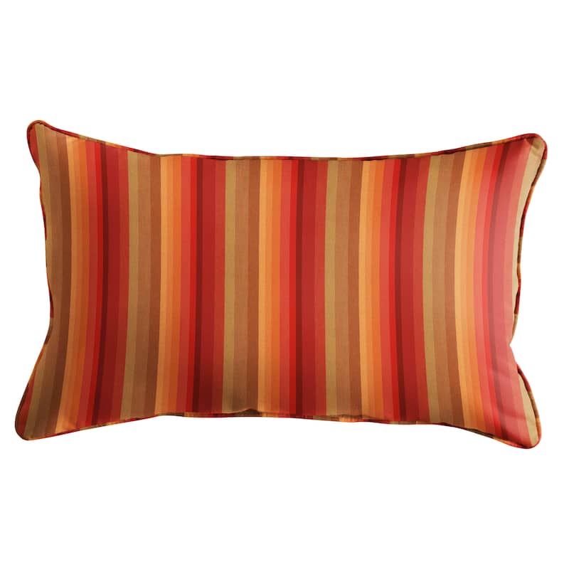 Sorra Home Sunbrella Outdoor Corded Pillow Single