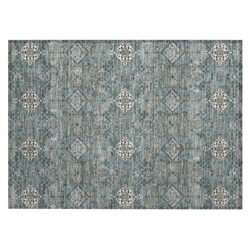 Machine Washable Indoor/ Outdoor Global Bidunga Chantille Rug