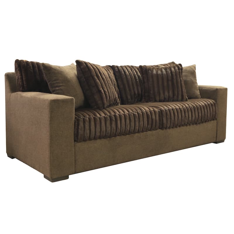 Woodhaven Furniture Studio Cord Sleeper Sofa